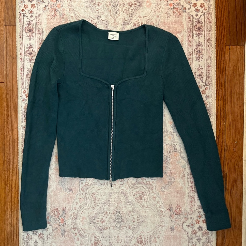 Abercrombie Emerald Green Top